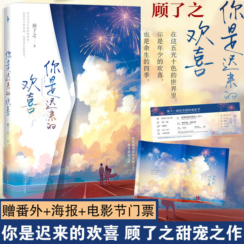 你是迟来的欢喜 新锐暖萌系作家顾了之爆笑甜宠之作 百花洲文艺出版社