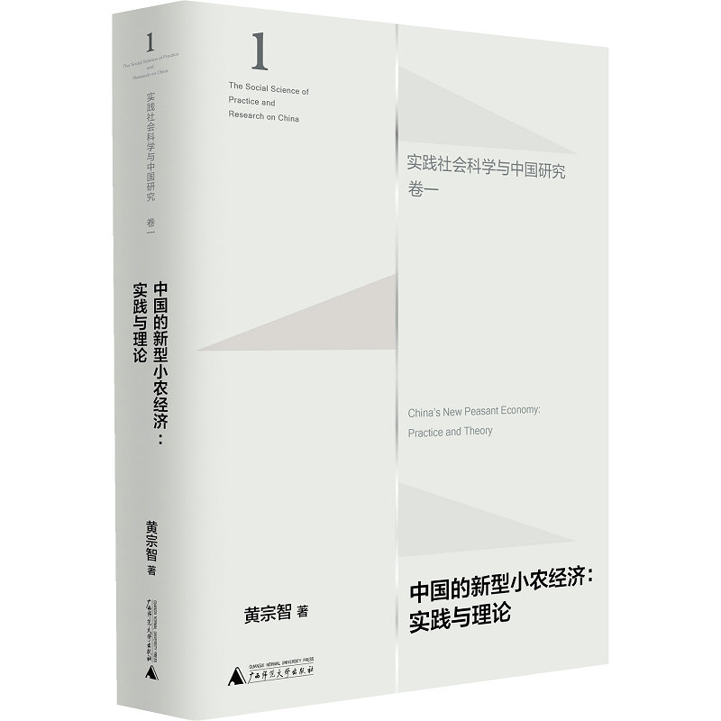 现货 赠精美书签 实践社会科学与中国研究(卷一)中国的新型小农经济:实践与理论 黄宗智 著  广西师范大学出版社