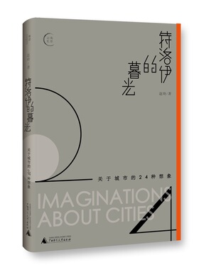 我思Cogito 正版 赠书签 特洛伊的暮光:关于城市的24种想象 赵琦 著 一部城市之书一场说走就走的纸上城市漫游 广西师范大学出版社