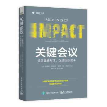 正版现货： 关键会议 : 设计重要对话，促进组织变革 9787121364471 电子工业出版社 [美] Chris Ertel（克里斯.厄特尔），[美] Li
