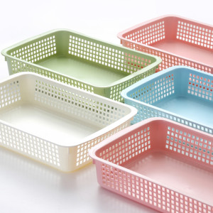 简约塑料厨房收纳筐