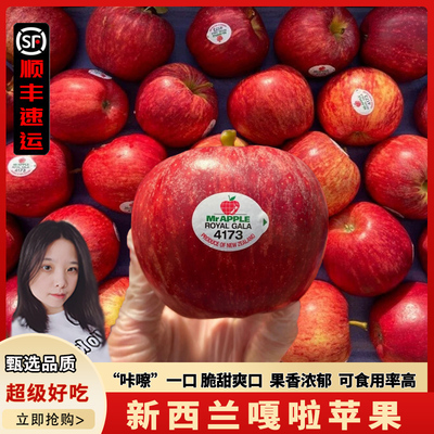 新西兰进口苹果新鲜水果加力果