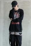2023春季休闲宽松卫衣男女潮流ins高街时尚个性印花T恤WY10P49，男装卫衣，星座101A-1