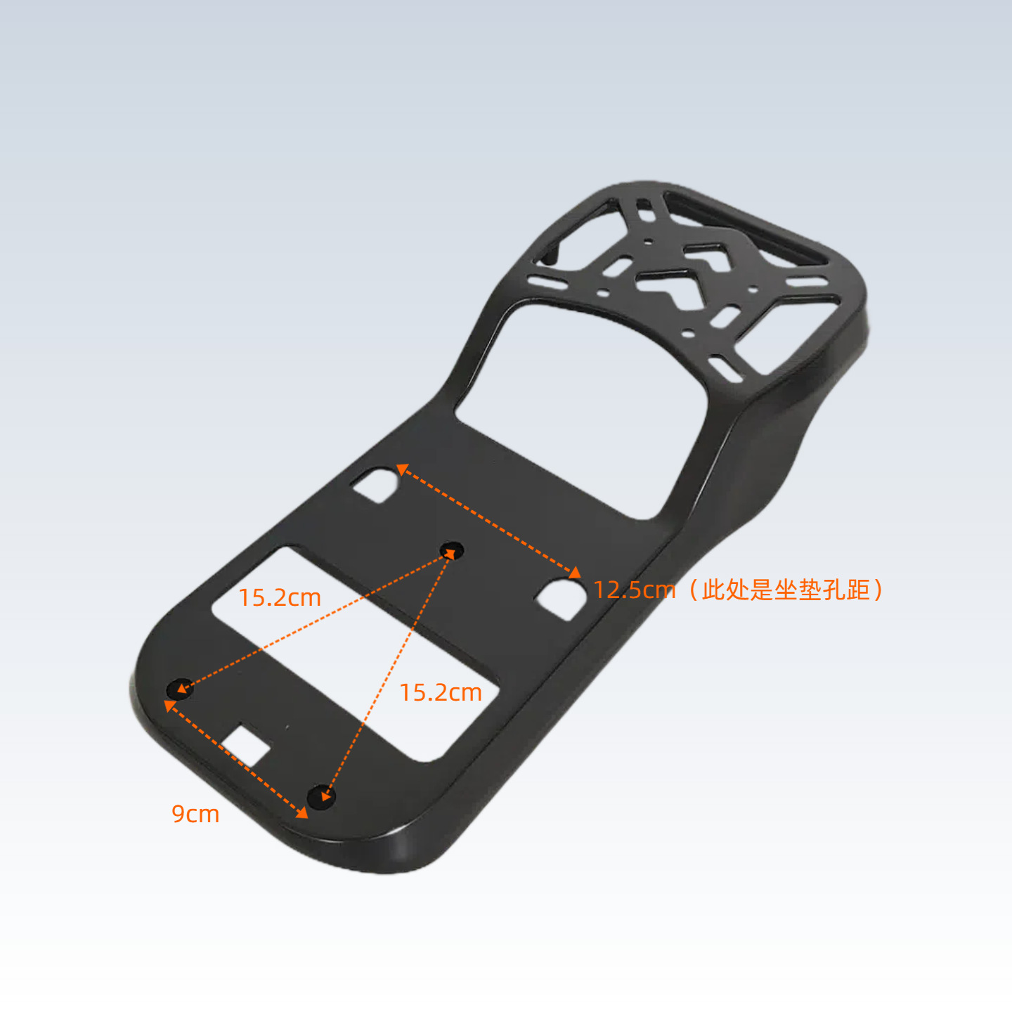 适用小牛MT电动车货架U+UqiUSG2F2G400T电瓶车改装外卖后尾箱支架