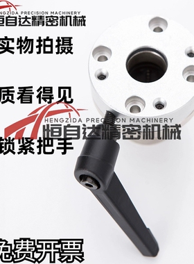 同米思带夹紧把手直线轴承LHRCM LHRLCM16/20/25/30带法兰双衬