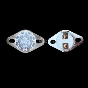 KSD201美d挂烫机电蒸锅限温器过热保护温控开关器250V10A 145度