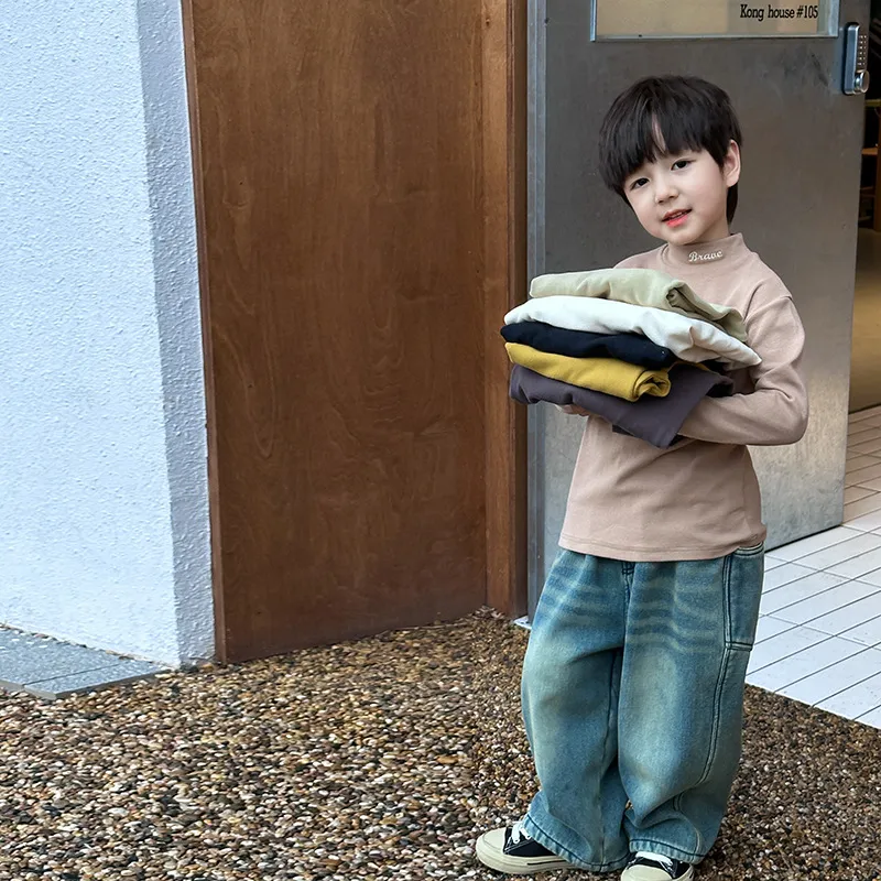 儿童A类羊毛拉架弹力半高领长袖打底衫冬季男女童保暖内搭T恤上衣,童装/婴儿装/亲子装,T恤,淘宝优惠券,粉丝福利购,淘宝优惠卷
