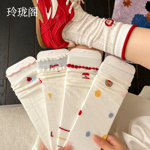 谁还没拥有这么可爱的袜子夏薄款