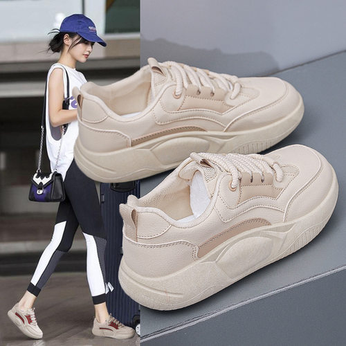 老爹鞋女2026春季新款韩版百搭女学生厚底板鞋休闲运动鞋女鞋Q226