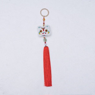 【触手猫】兽装fursuit配件无耳洞耳环耳钉福瑞配饰国风刺绣耳环