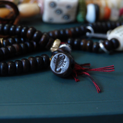 萨珊半球印章天铁托甲隔珠