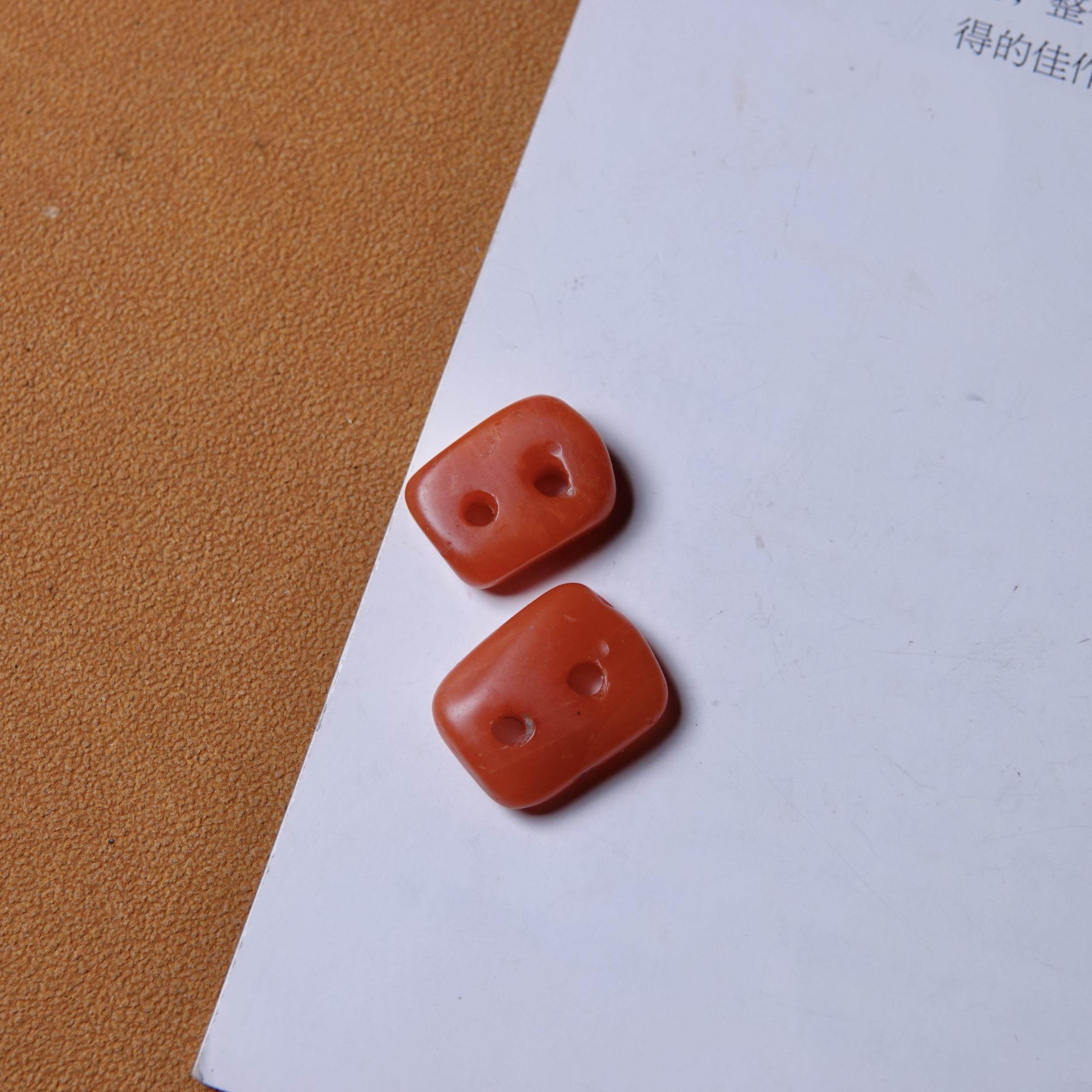 天然老南红改二饼平安扣配件藏式纯手工DIY念珠背云挂环随身侧挂,饰品/流行首饰/时尚饰品新,DIY配件,淘宝优惠券,粉丝福利购,淘宝优惠卷