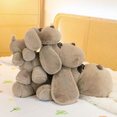 柔软拉布拉多犬趴趴狗公仔毛绒玩偶大号创意小狗生日礼物抱枕睡觉