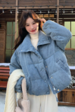 【王炸款】加厚90白鸭绒牛仔款羽绒服2265-P335-控498，女装短外套，2C121