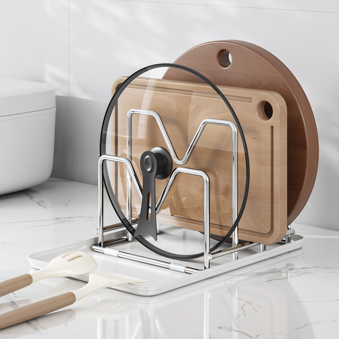 圣西陶304不锈钢锅盖架