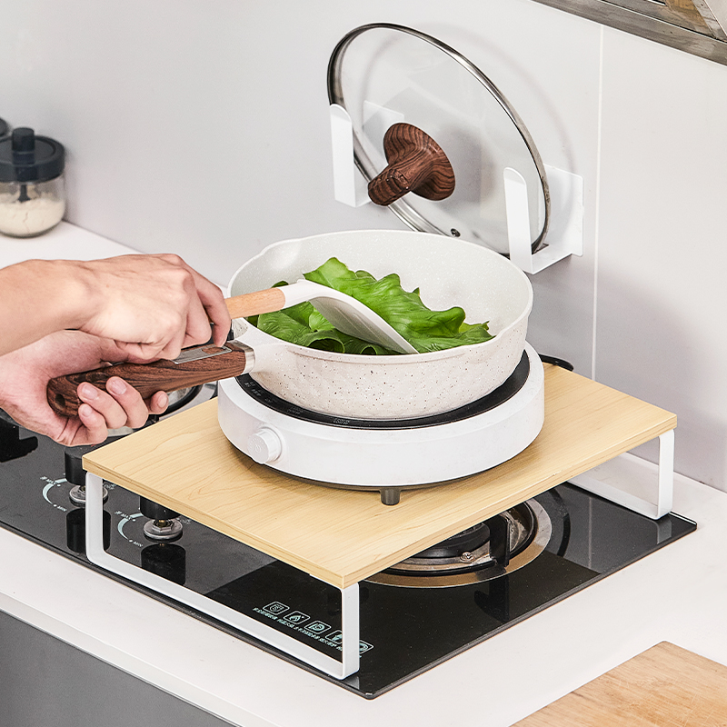 燃气灶盖板电磁炉支架厨房置物架