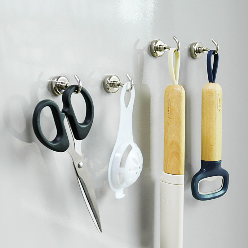 磁吸挂钩冰箱侧面收纳勾子