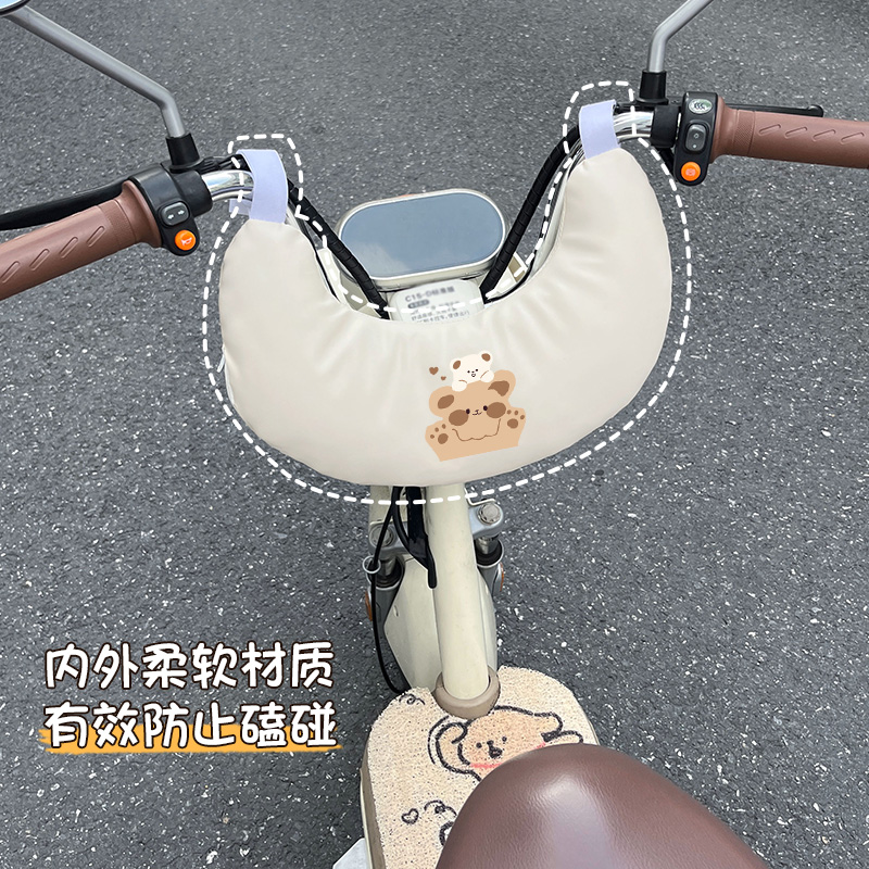 电动车儿童座椅防撞头软包保护垫