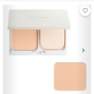 日本如新干湿两用粉饼