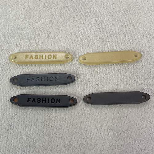 英文FASHION树脂字母装饰纽扣