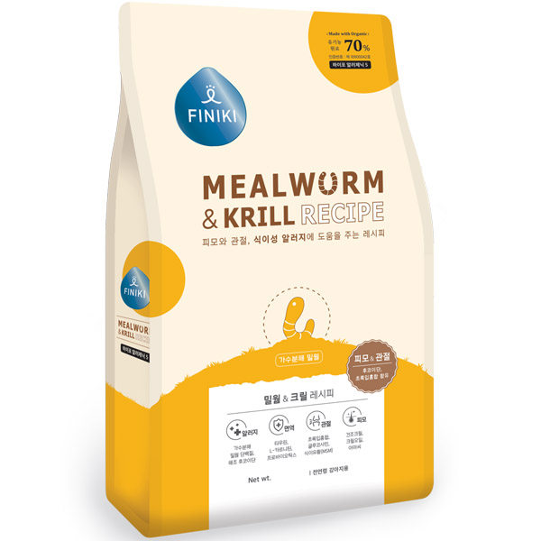 代购韩国Finiki有机狗粮面包蠕虫去泪痕低过敏水解蛋白小型犬主粮,宠物/宠物食品及用品,狗全价膨化粮,淘宝优惠券,粉丝福利购,淘宝优惠卷
