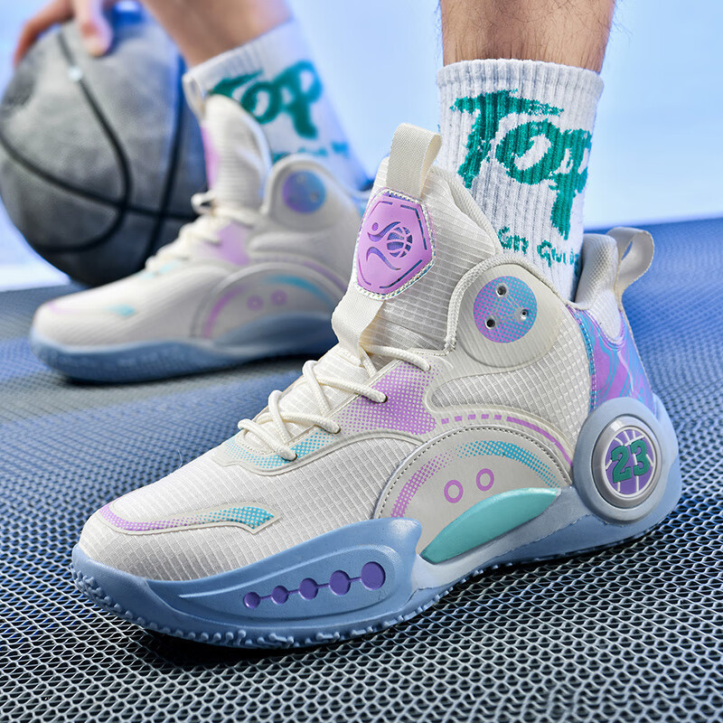 23号幻影篮球鞋男款儿童小学生青少年实战运动球鞋夏款跑鞋减震球