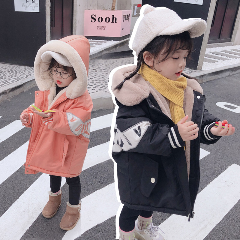 2020 new pattern girl Winter clothes Cotton Korean Edition Western style Overcome Female baby winter Down cotton-padded clothes children coatin the Children/Baby/Family fitted , Cotton-padded jacket/Padded  category - from Buy2taobao.com to provide professional Taobao agent buy service