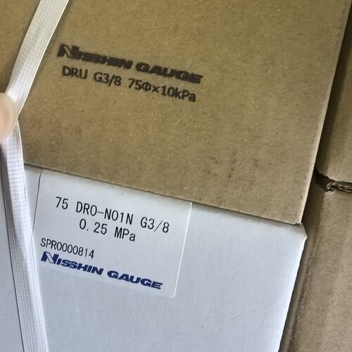 ssin Gau压力传感器，型号DRU G3/8，量
