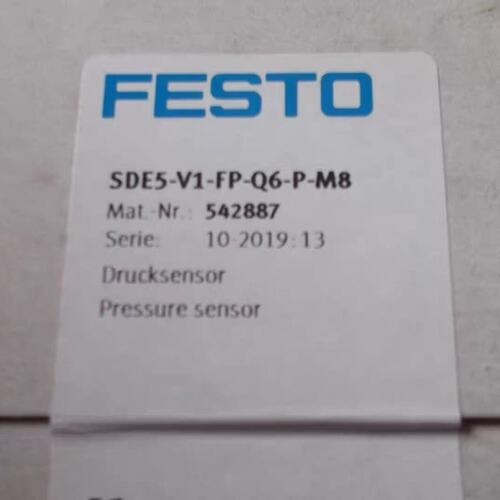 TO压力开关SDE5-V1-FPSDE5-V1-O-Q6-P-M8-3SDE5-D10-O-Q6E-P-M8-3