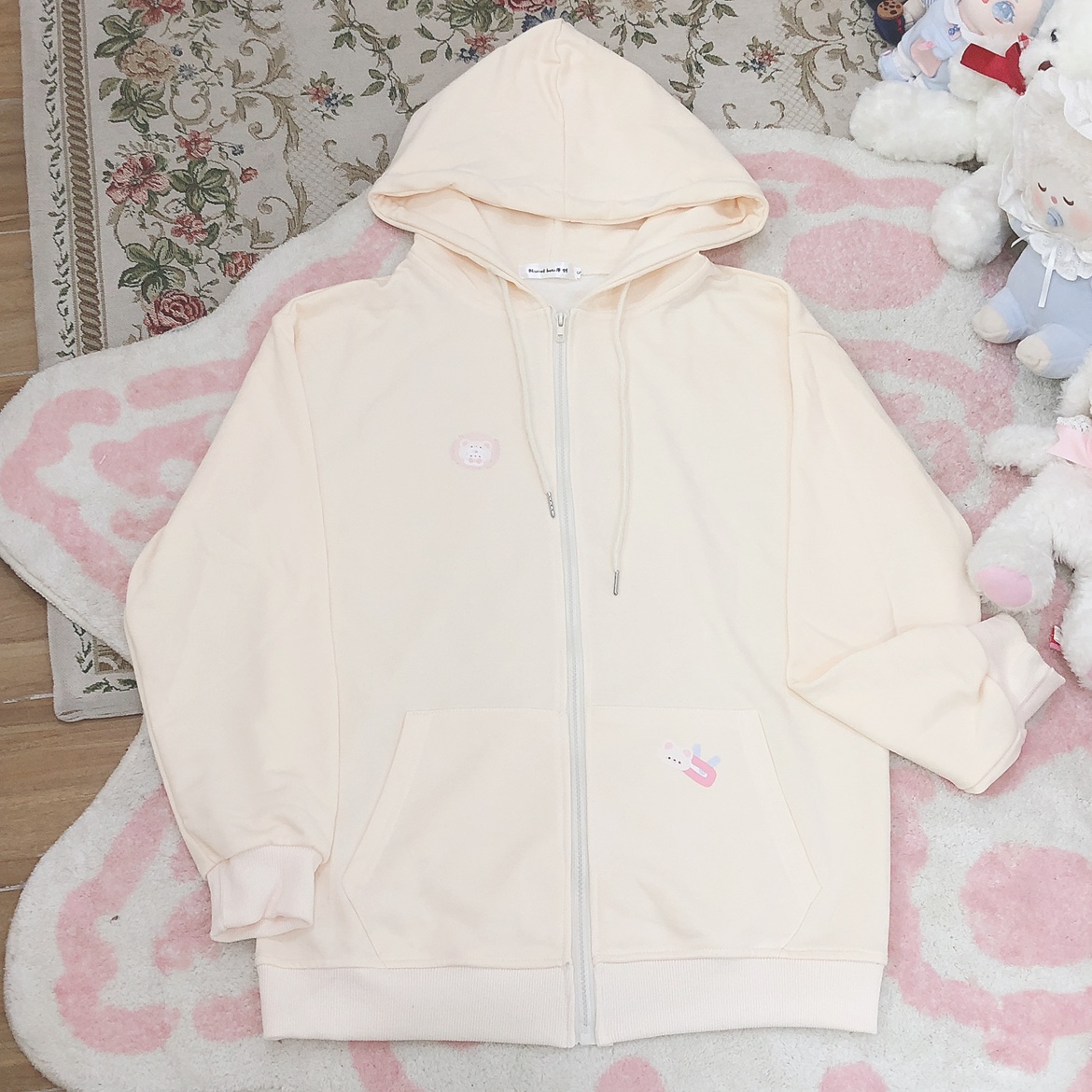 开衫拉链设计感长袖上衣女