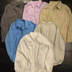 可当外套 RICH 小马刺绣衬衫 26年春款 61AC122 PAPA