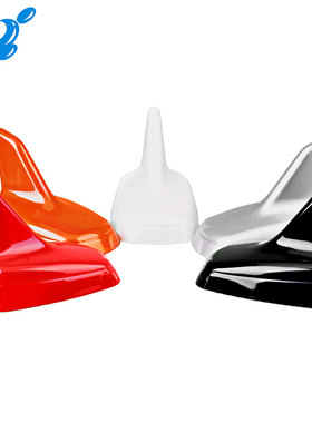 适用于21-22宝骏KiWi EV黑色奶油改装鲨鱼鳍天线车顶配件装饰车用