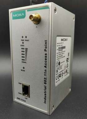 议价几乎全新台湾MOXA无线网桥，型号AWK-1131A-EU，