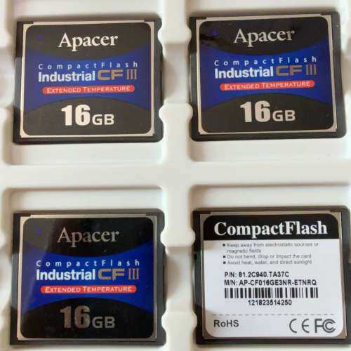 议价Apacer宇瞻工业级CF卡 III 16GB，宽温型，适合