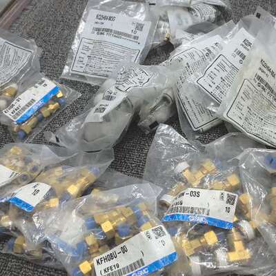 议价SMC黄铜接头KFL06-01S KFH08U-00