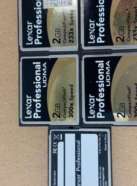 议价Lexar 雷克沙 CF卡 professional 2GB