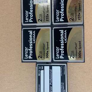 议价Lexar 雷克沙 CF卡 professional 2GB