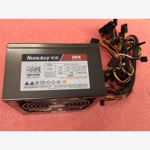 议价航嘉多核WD500W，显卡供电双8P 额定500W 静音电源