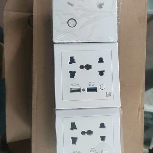 议价涂鸦86型USB智能插座wifi zigbee