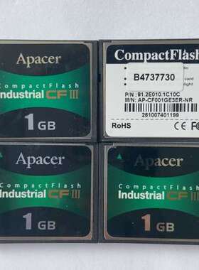 议价原装Apacer宇瞻CF卡 1GB CF 1G 军工业级 工