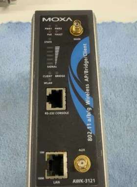 议价MOXA无线AP AWK-3121-EU 工业级无线网以太网