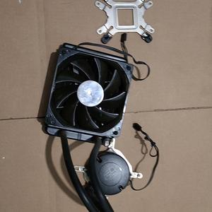 议价九州风神 120水冷 带的爱国者暮光风扇  功能正常  IN