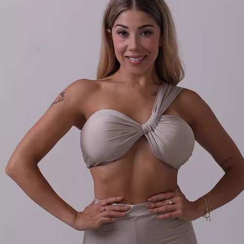 lafitwear性感交叉绑带运动文胸