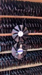 蓝宝石 RX 580 显卡风扇  双滚珠 570 480 470 散热静音风扇包邮