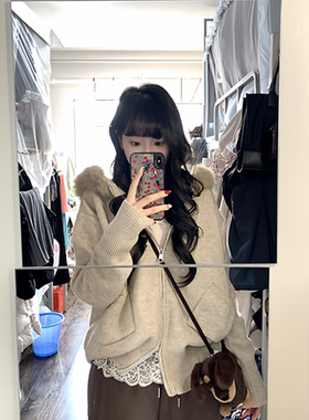 羊绒坑条蕾丝花边纯欲风蝴蝶结长袖t恤女秋冬季修身内搭甜美上衣