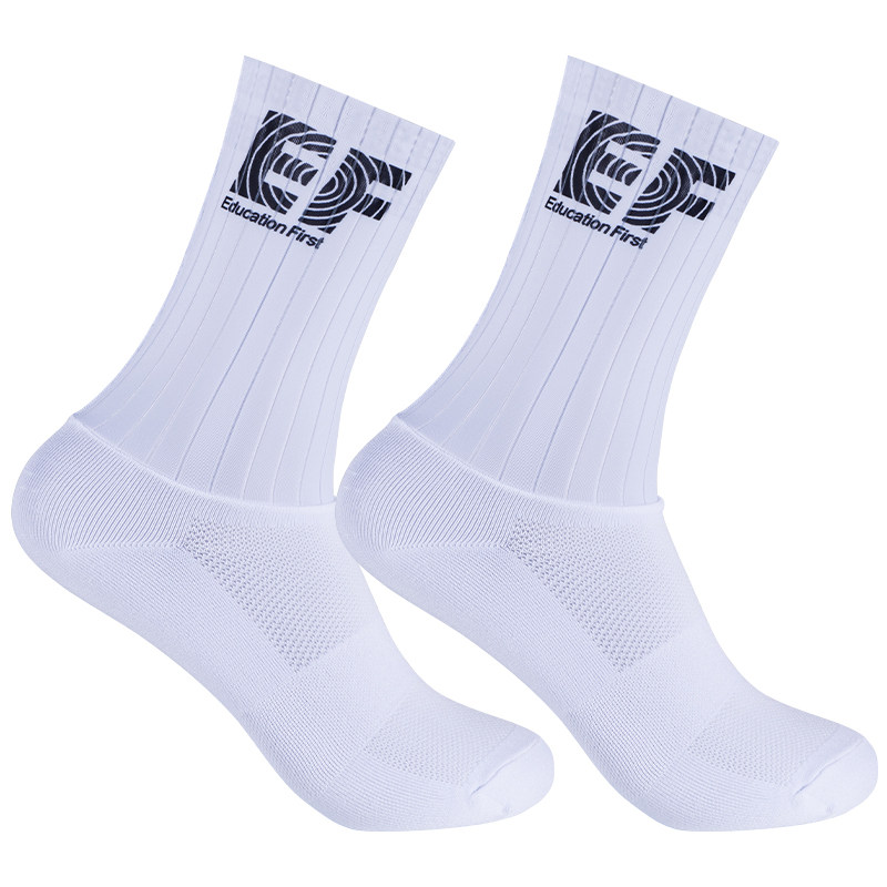 2025新款气动压缩公路自行车运动专业队版骑行袜男女士中长筒比赛