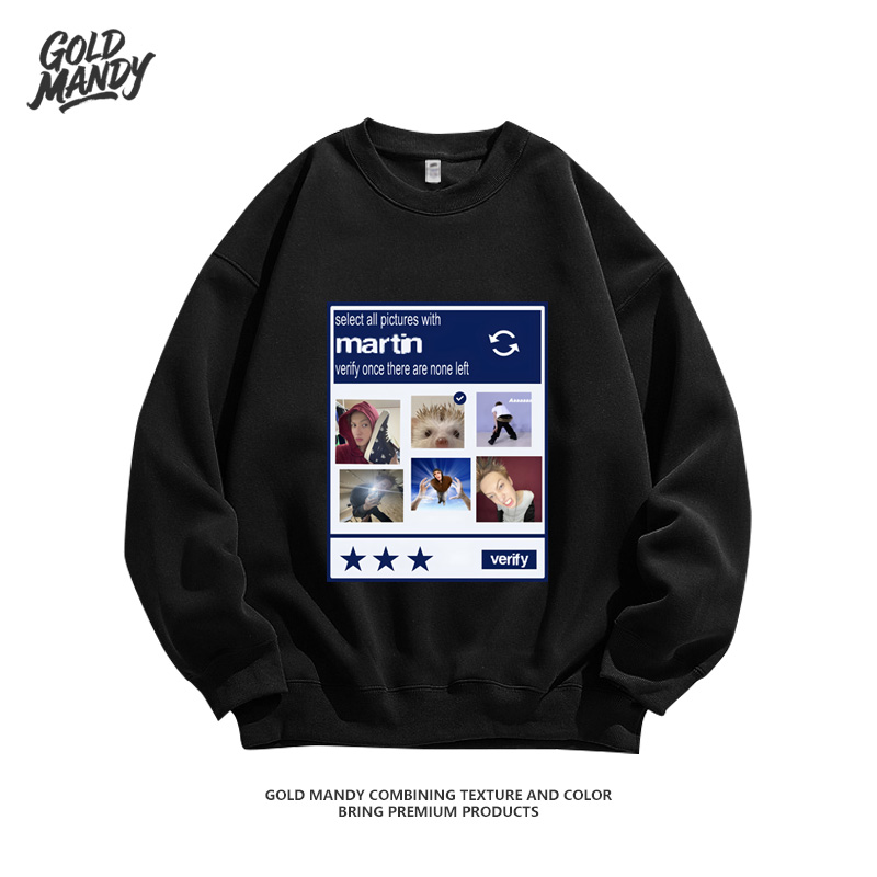 CORSTIS 韩男团Martin粉丝周边应援印花重磅纯棉卫衣男女同款情侣