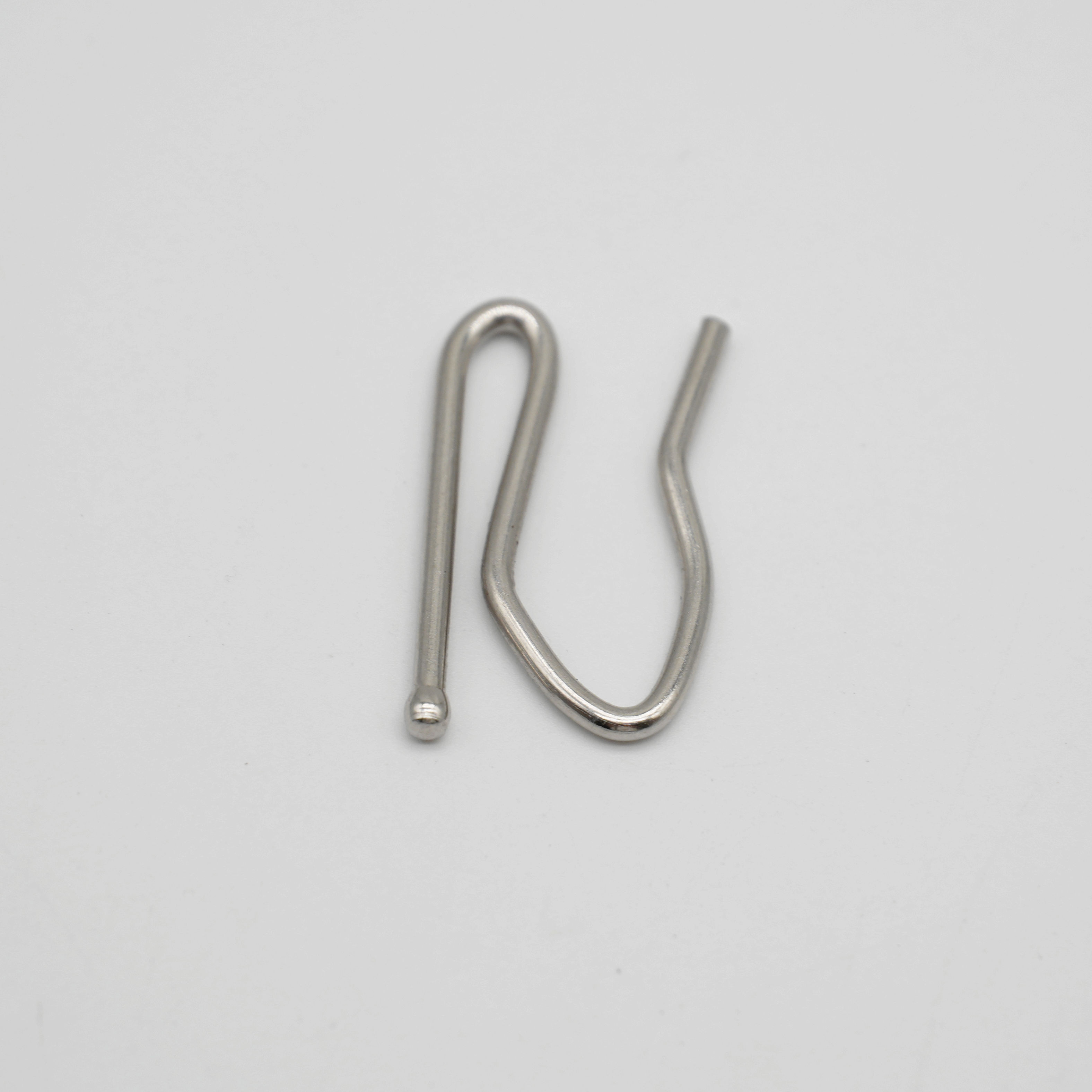 窗帘S钩窗帘挂钩扣环大小平钩韩式布带钩子不锈钢大S钩小S钩