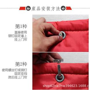 超强防噪隔音门帘 冷库车间开空调隔温门帘酒吧KTV隔音棉门脸