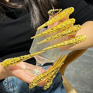 古风清宫娘娘穿戴传护甲廷护甲皇后后宫手指套宫廷指甲套华妃贵妃